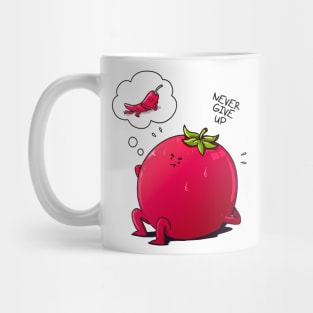 Never give up Mug